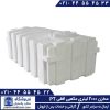 مخزن آب 2000 لیتری مکعبی افقی طبرستان